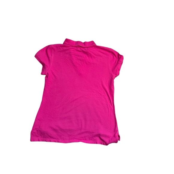 Calvin Klein Jeans Pink Short Sleeve Polo Shirt – Women’s Small - Picture 2 of 6